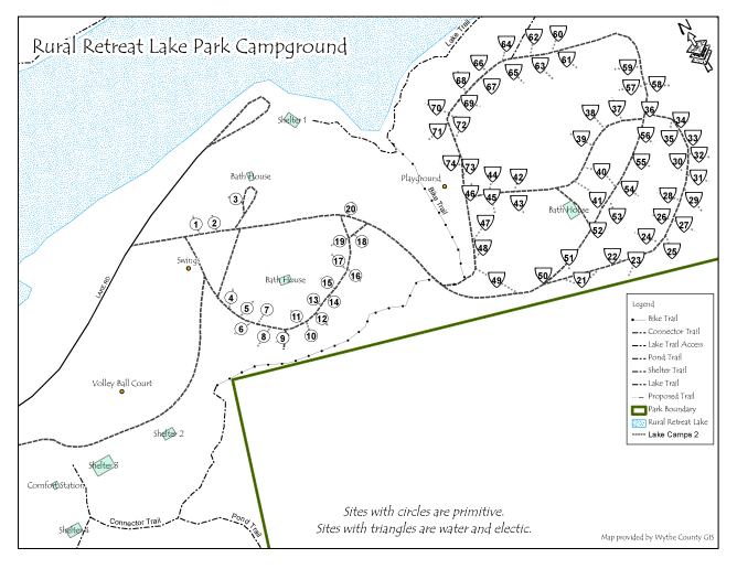 Wythe County Va Gis Campground Map